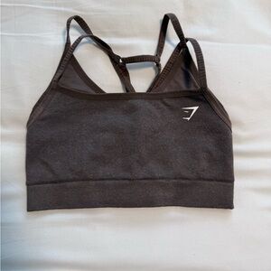 Gymshark Dark Brown Sports Bra